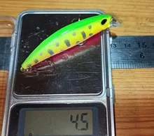Sinking Minnow Fishing-Lure Hard-Bait Pike-Wobblers Bass Artificial-Japan Slowly 65mm