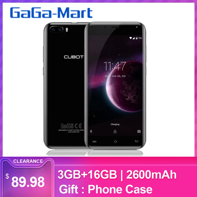 Dual Rear Camera Cubot Magic 4G Smartphone Android 7.0 MTK6737 Quad-Core 3GB+16GB 13.0MP+2.0MP 5.0inch HD 1280*720p Mobile Phone Dual Rear Camera Cubot Magic 4G Smartphone Android 7.0 MTK6737 Quad-Core 3GB+16GB 13.0MP+2.0MP 5.0inch HD 1280*720p Mobile Phone
