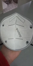 Mascarilla facial FFP2 KN95, máscara fp2 con filtro PM2.5 200 en blanco y negro, antipolvo, 5-95% Uds., estándar de la UE, envío rápido