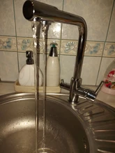 Faucet Taps Deck-Mounted Crane Purified Water-Kitchen-Faucet Cold-Water-Mixer Dual-Handles