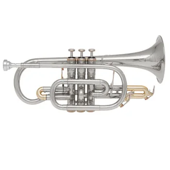 

Jp371sws Cornet BB, silver-plated, John Packer