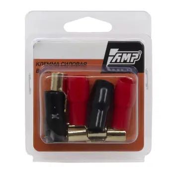 

Клемма силовая AMP "Вилка" 4Ga (4шт)