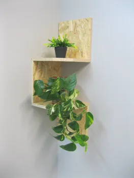 

Bookcase corner Wood Mod.26 ZIG-ZAG 2 Shelves high: 82 Cm. Background: 26 Cm. Width: 26 Cm collection tracks NATURA