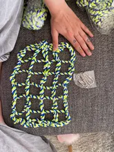 Toy Hamster Hammock Rope-House Climbing-Net Squirrel Parrot Puppy-Net Weave Balcony Colorful