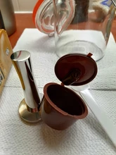 GUSTO-FILTERS Capsule Gusto-Pod-Cup Tamper Coffee-Machine-Tool Dolce Stainless-Steel