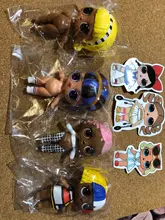 Muñecas Lens originales para niñas, 1 Uds., se pueden elegir 8CM, accesorios para ropa, juguetes para niñas, regalo de cumpleaños
