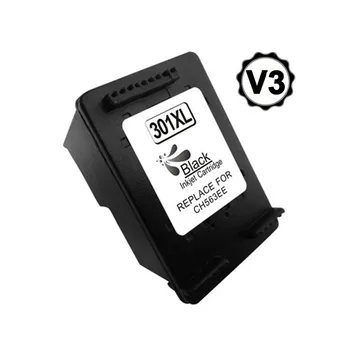

Compatible HP 301XL V3 BLACK REMANUFACTURED INK CARTRIDGE CH561EE CH563EE (SHOWS INK LEVEL) 20 ml