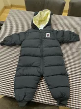 Ins 2021 otoño e invierno Bebé ropa de bebé nuevo bebé niños gruesa mono de algodón de manga larga de las niñas mameluco con capucha 3-12 meses