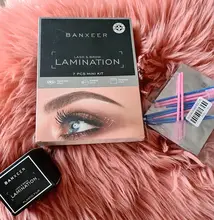 BANXEER-Kit de levantamiento de cejas y pestañas, 2 en 1 extensiones de pestañas, mejora el estilo para un rizado permanente semipermanente