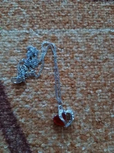 Las señoras de lujo collar caliente collar de 6 colores de clase superior de moda de señora colgante de corazón joyería de cristales para collar niñas joyería de las mujeres