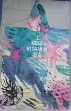 HOTMANGO-Toalla Poncho de microfibra para Surf, traje de baño cambiante con capucha, actividades deportivas, adultos, hombres y mujeres