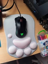 Mice-Mat Rest-Support Mouse-Pad Computer Wrist Silicone Cute PC No Nonslip Cat-Paw