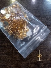 100 unids/lote 4-10mm bronce rodio KC Metal dorado blanco Post pendientes Base pines con pendiente macho oreja para piezas de joyería