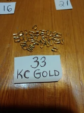 Protectores de alambre de 100x4mm, accesorios de forma de U, cierres, conector para fabricación de joyas, 4,5 unids/lote