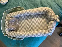 Cuna de bebé extraíble, cama de nido, cuna de protección, amortiguador, cuna de viaje para recién nacido