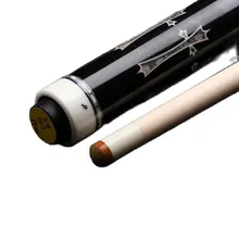 

HOW Offical Store HOW H-293,H-291A Pro Series Cp Plus 12.5mm Ebony High-end Joint Abalone Shell Inlay Billiard Pool Cue Stick
