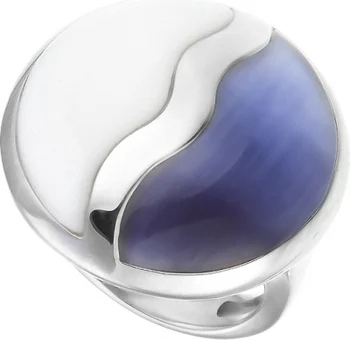 

Jay VI ring with glass of silver