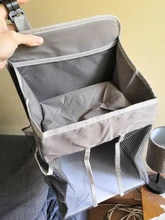 Organizador de almacenamiento de cama para bebé recién nacido, bolsa de almacenamiento colgante, organizador de Caddy para ropa de cama esencial para bebé, bolsa de almacenamiento de pañales