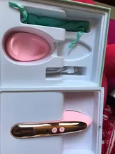 KONKA-mini Dispositivo de cuidado de la piel, electroporación facial RF, masajeador facial de Radio frecuencia, mesoterapia EMS, LED, eliminación de arrugas de fotones
