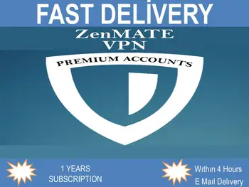 

ZENMATEVPN PREMIUM ACCOUNT |1 YEARS SUBSCRİPTION ✅ | FAST DELIVERY✅