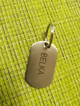 Dog-Id-Tag Address Pet-Name Free-Engraved Military Stainless-Steel Custom Personalized