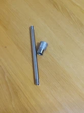 Stainless-Steel-Pipe-Fitting Thread-Tube-Connector DN8-DN50 Male-To-Female SS304 1/4