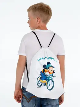 

Backpack "Mickey Mouse. Like a Champion ", White Disney unisex
