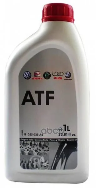 G055025a2_масло Трансмиссионное(1l) Eu! Акпп Vag Atf Vag G055025a2 VAG арт. G055025A2