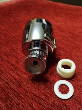 Kitchen Faucet Nozzle Sprayer Shower WATER-ROTATABLE-FILTER Stainless-Steel Splash-Proof