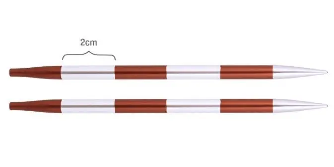 Спицы съемные &quotSmartStix&quot 5 5мм для длины тросика 20см KnitPro 42148|Вязание| |