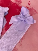 Calcetines de algodón con lazo para bebé y niña, medias transpirables antideslizantes para recién nacidos, calcetines de niñas bebé de 0 a 3 años, material barato