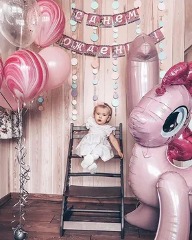 

Kids growing high chair "GrowUp-chocolate". Chair-transformer for feeding Millwood