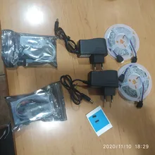 Diode Strip-Light Adapter-Plug Contoller Wifi Led Rgb Waterproof Smd 5050 2835 Flexible