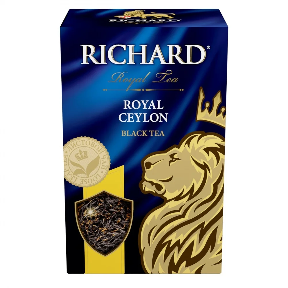 Чай Richard &quotRoyal Ceylon&quot черный листовой 90 гр|Черный чай| |