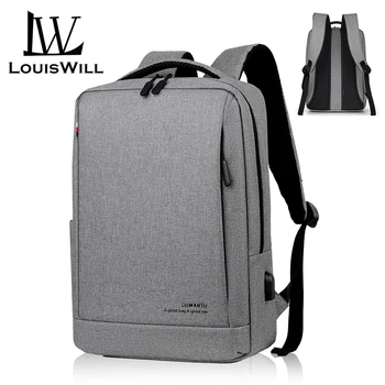 

LouisWill Backpacks Man Laptop Backpack Waterproof Travel Backpack Bag College Backpack Shoulder Bag Anti Theft Back Pack