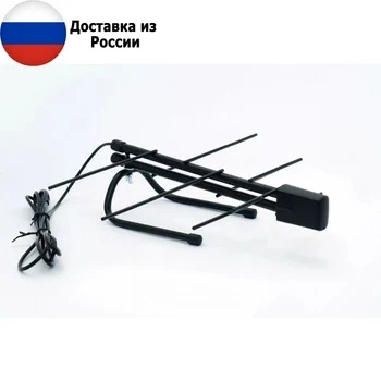 

Комнатная активная ТВ антенна LOCUS L 941.10 "КАЙМАН" цифровая телевизионная DVB-T2