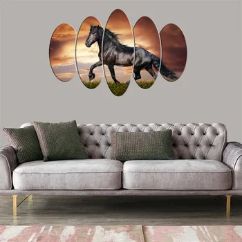 

Black Horse 5 Piece Mdf Table