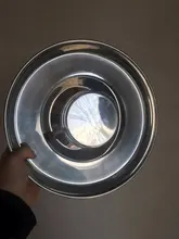 Dog-Bowl Puppy-Litter Stainless-Feeder Dish-Weaning Pet Food-Feeding Silver