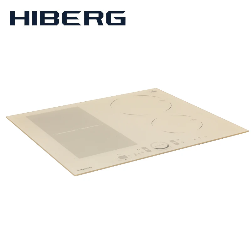 Индукция HIBERG i MS 6049 Y FLEX зона Boost сенсорное управление бежевая керамика NEG