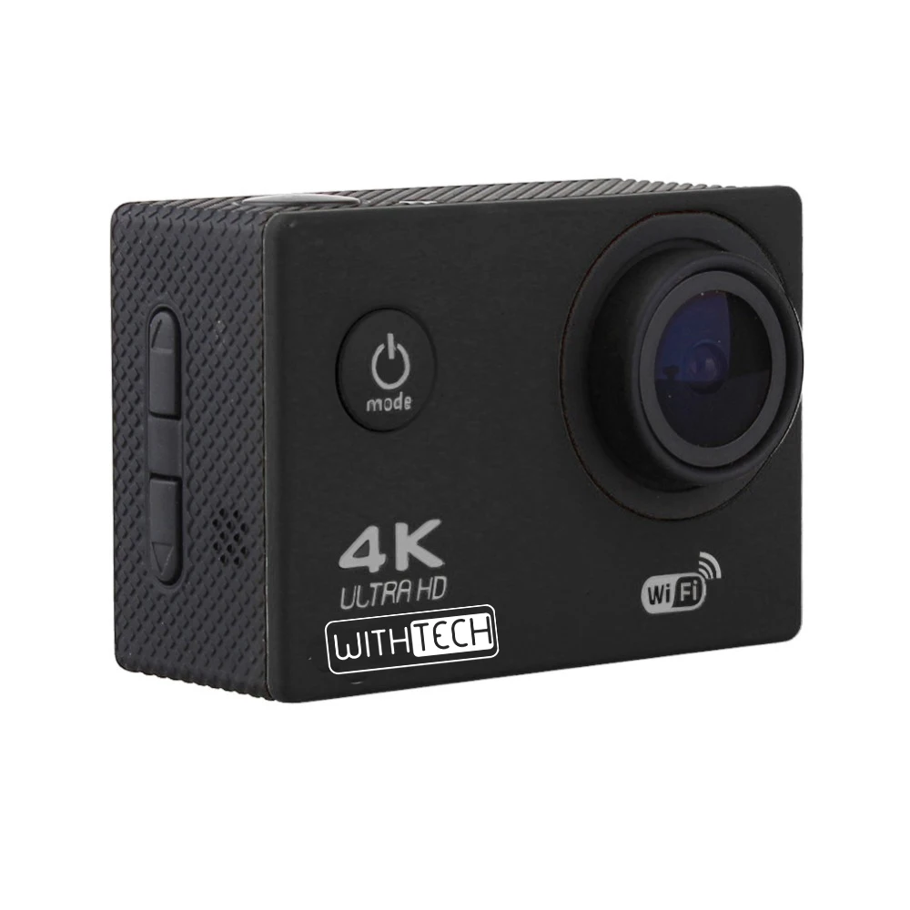 CAMARA DE ACCION WITHTECH HD, CON CARCASA ACUATICA