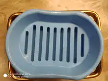 Plato de soporte para jabón, estante de almacenamiento para montar en paredes, tipo hueco, esponja, accesorios de baño, 1 Uds.