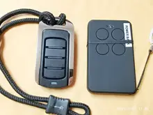 mando garaje universal 2021 Control remoto para puerta de garaje 433MHz abridor de puerta de garaje, 287MHz a 868MHz, multifrecuencia rodando código de Control remoto para la puerta