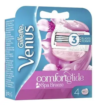 

Gillette Venus Breeze replacement razor cassettes 4 PCs