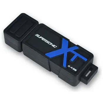 

USB stick 64 GB Supersonic Boost USB interface 3.0 color black/blue