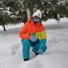 Ski-Goggles Glasses Anti-Fog Sport X-TIGER Uv400-Protection Magnetic Double-Layers Outdoor