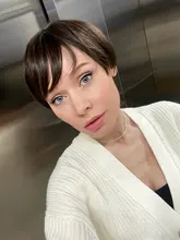 LUPU negro rubio corto pelucas de pelo sintético chico guapo Cosplay peluca Natural falsas pelo de alta temperatura de fibra