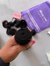 Allove onda del cuerpo mechones extensiones de cabello humano mechones 30 cabello virgen pulgadas mechones brasileño extensiones de pelo ondulado mechones de extensiones de cabello humano barato