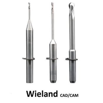 

Dental CAD/CAM Milling Bur For Wieland 0.7/1.0/2.5mm Zirconia Disc