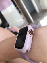 Funda delgada para Apple Watch Series 6, 5, 4, 3, 2, 1 SE, cubierta de TPU claro y suave, Protector de pantalla para iWatch 4, 3, 44MM, 40MM, 38 y 42MM