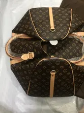 Bolso de viaje impermeable para hombre y mujer, bandolera de cuero, grande, para negocios